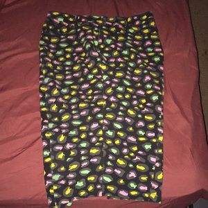 Midi Multicolored Skirt